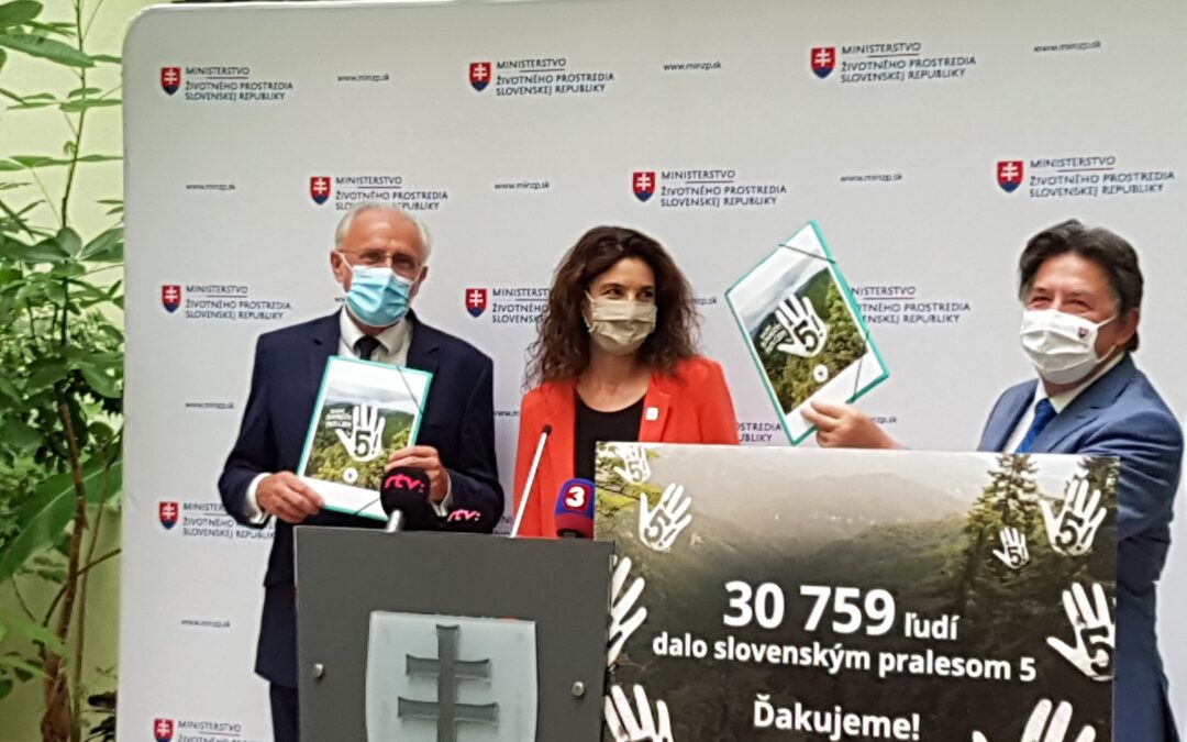 Viac ako 30-tisíc ľudí dalo slovenským pralesom 5-ku!